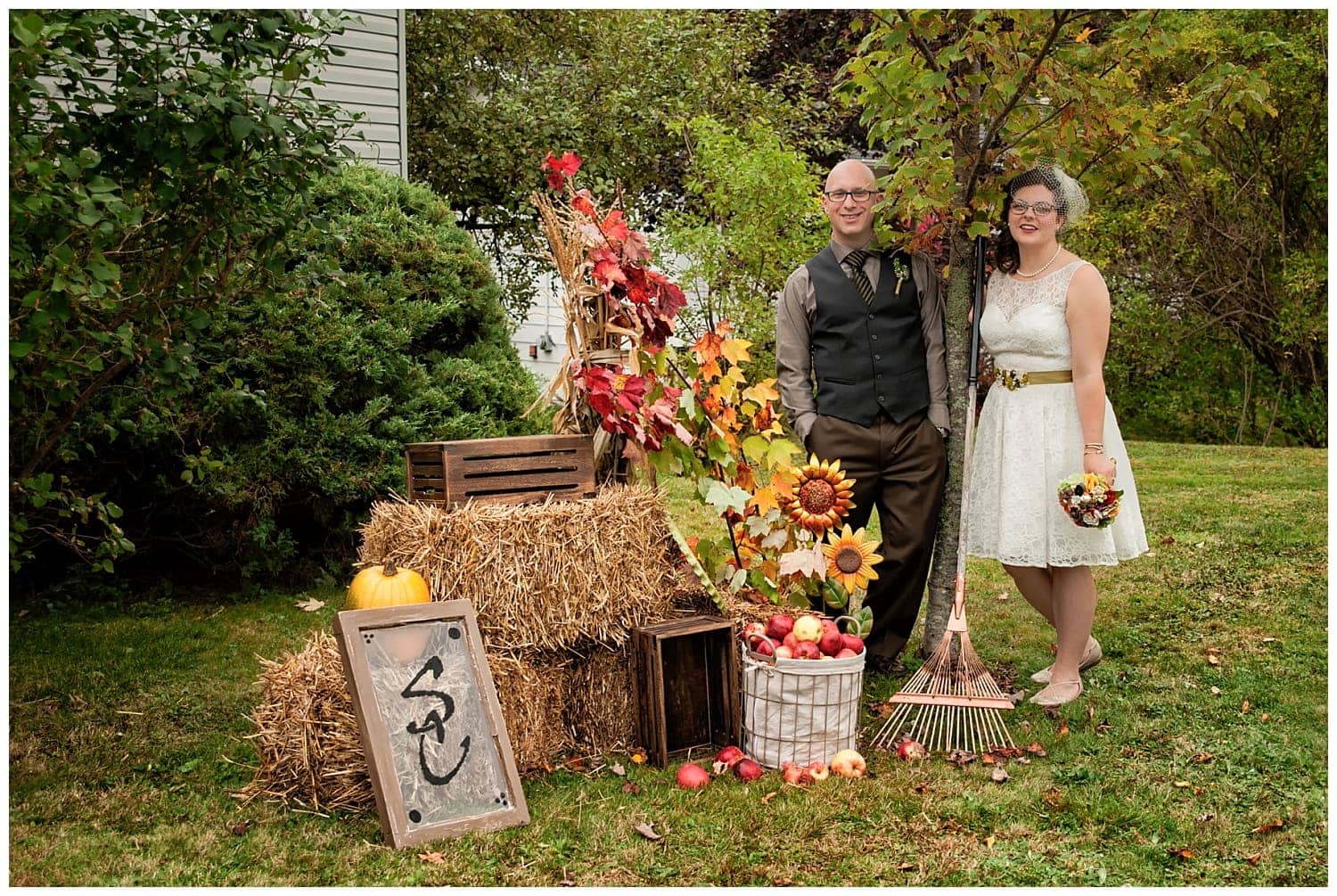 A Surprise Dartmouth Backyard Wedding Caitlin and Sean